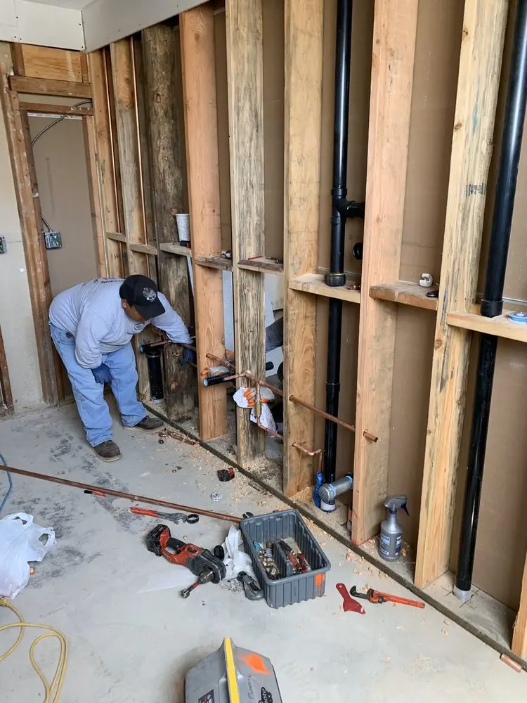 Commercial rough-in plumbing for Water Heater Replacement in Lake Elsinore